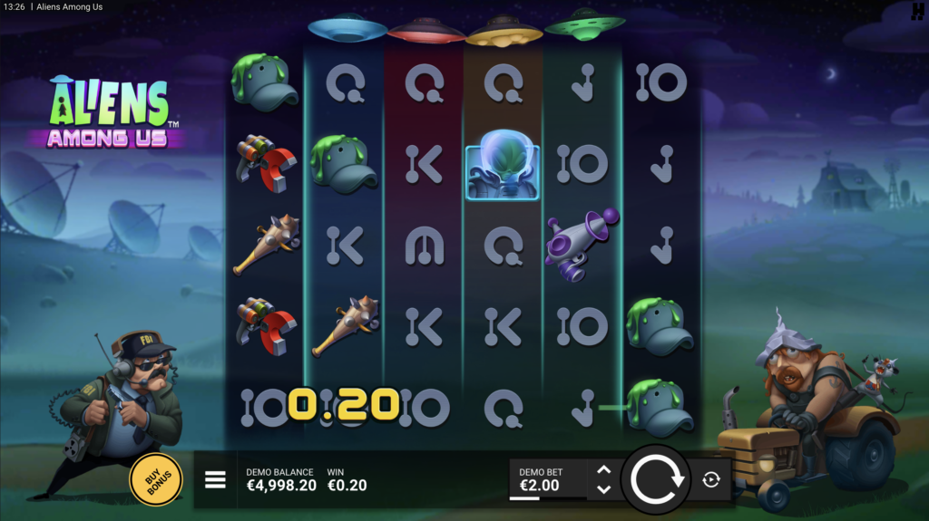 Aliens Among Us - Credit Card Casino Slot