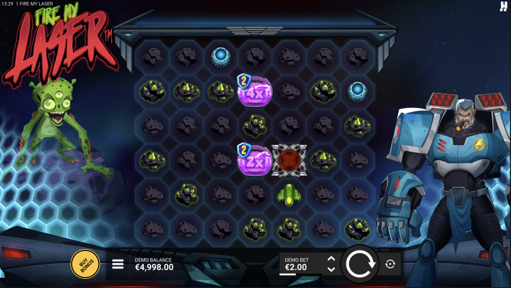 Fire My Laser - Credit Card Casino Slot